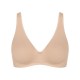 Sloggi Basic+Classic Comfort Top, Γυναικείο Τοπ Σουτιέν χωρίς μπανέλα, ΜΠΕΖ