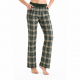 Relax 2823028, Γυναικείο Παντελόνι Πυζάμας Βαμβακερό με πλαϊνές τσέπες ΠΡΑΣΙΝΟ
