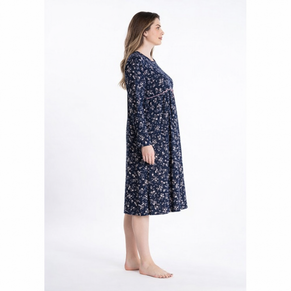 Νυχτικό με πατιλέτα Relax 2421080, Φλοράλ σε κλασική γραμμή