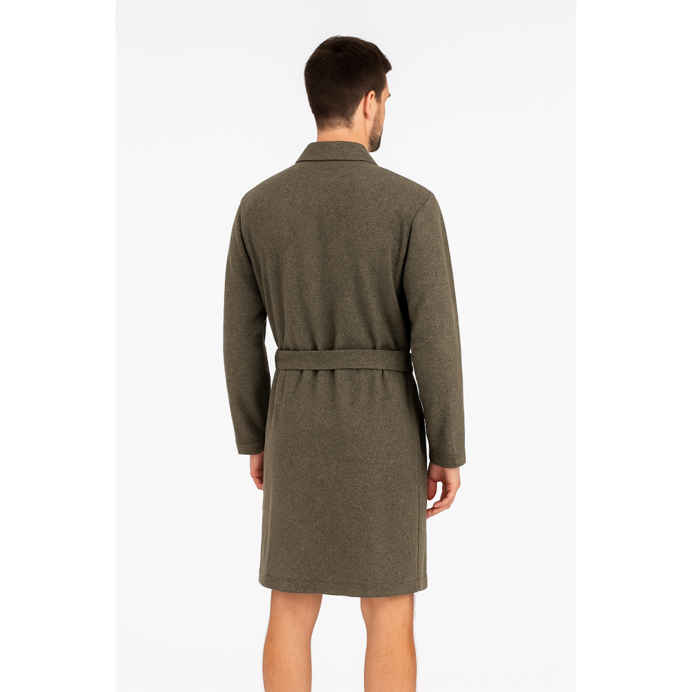 Rafael A3045 Ανδρική Ελαφριά Ρόμπα Midi Σταυρωτή ΛΑΔΙ