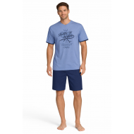 Ανδρική Πυζάμα Vamp 4206 με V λαιμόκοψη