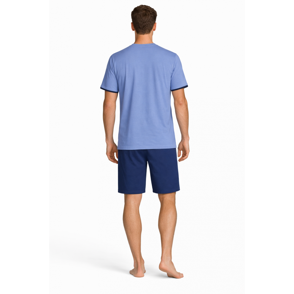 Ανδρική Πυζάμα Vamp 4206 με V λαιμόκοψη