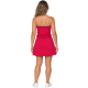 Strapless φόρεμα από βαμβάκι με τσέπες και περαστό κορδόνι στο τελείωμα, Oneira by Vamp 6349