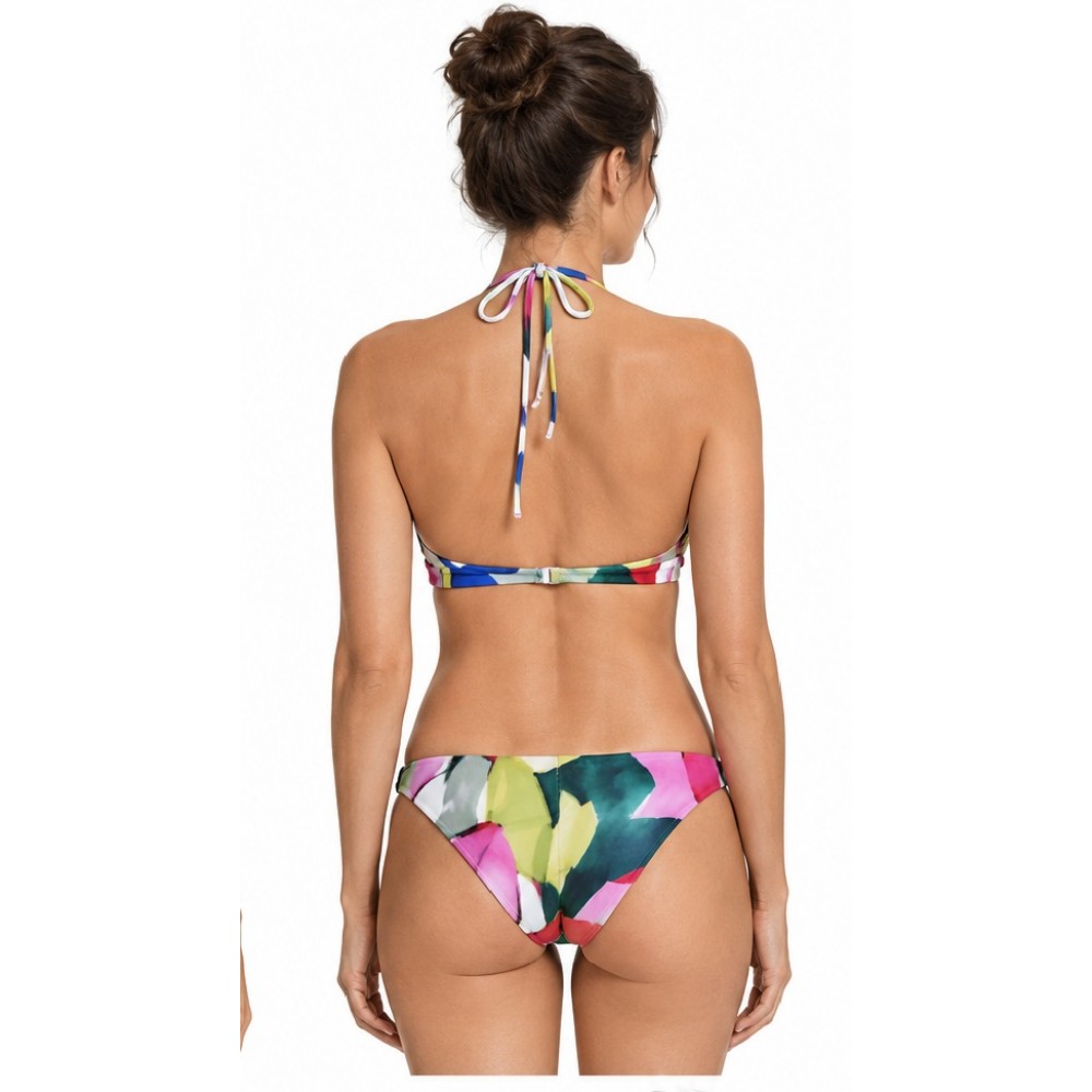 Naturana 77072/73-060  Γυναικείο Σετ Μαγιό Push Up  χωρίς μπανέλα με ενίσχυση FLORAL