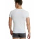 Ανδρικό T-Shirt Walk Bamboo 1991 με λαιμόκοψη V, ΑΣΠΡΟ