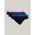 Tommy Hilfiger  3pack  BRIEF Waistband UM0UM02904-0VZ, Ανδρικά Σλιπ 3 τεμ. ΜΑΥΡΟ