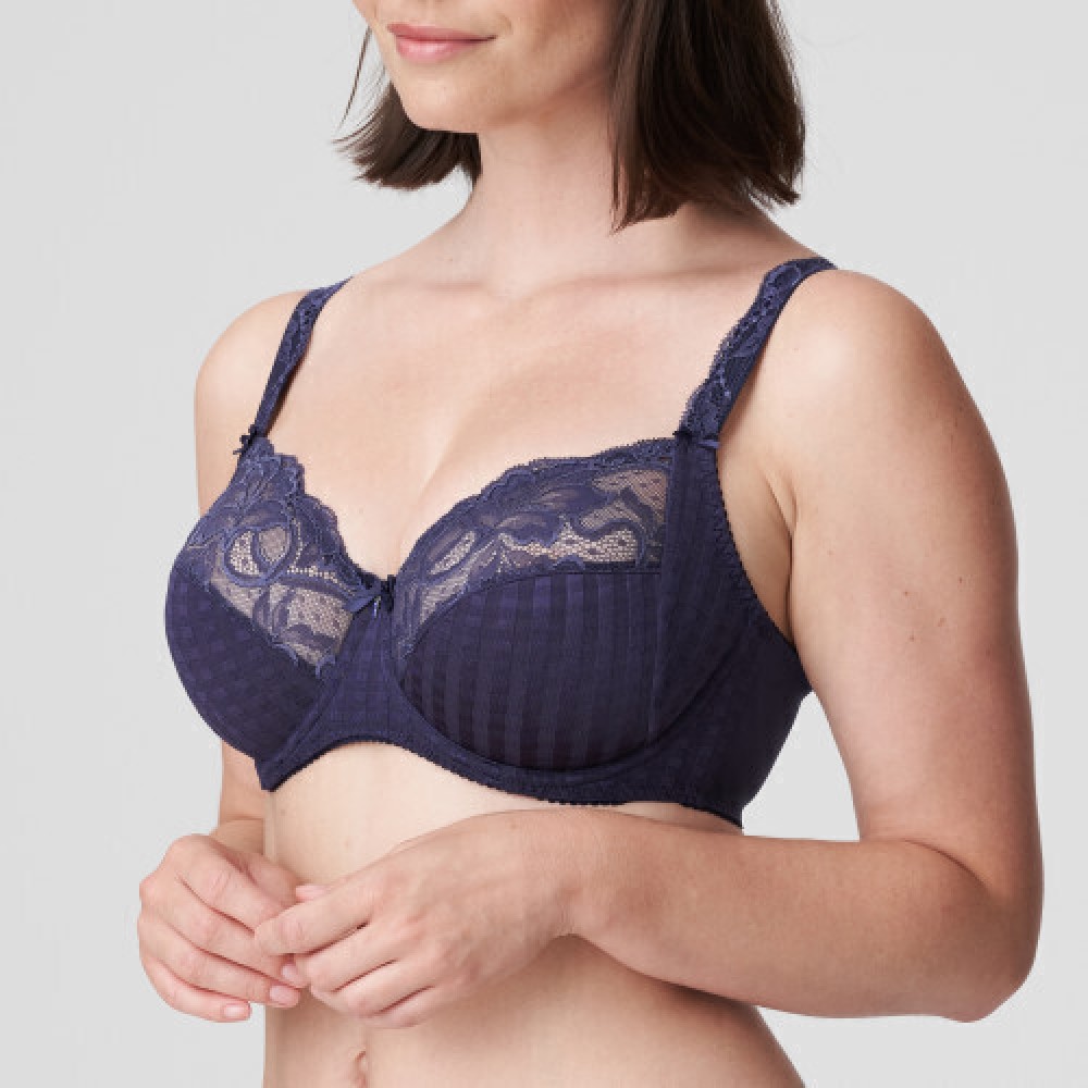 PrimaDonna Madison 0162121-VEL  Σουτιέν Full Cup για μεγάλο στήθος με μπανέλα, VELVET BLUE