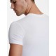 Ανδρικό T-Shirt Walk Bamboo 1991 με λαιμόκοψη V, ΑΣΠΡΟ