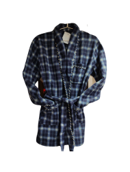 Ανδρική Ρόμπα καρό Harmony 47615 ΜΠΛΕ