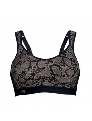 ANITA  5527-416, Αθλητικό Σουτιέν Extreme Control Sports Bra, χωρίς μπανέλα cup E, G, ANIMAL PRINT