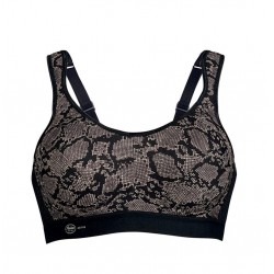 ANITA  5527-416, Αθλητικό Σουτιέν Extreme Control Sports Bra, χωρίς μπανέλα cup E, G, ANIMAL PRINT