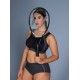 ANITA  5567-445, Αθλητικό Σουτιέν για μεγάλο στήθος Extreme Control Plus Sports Bra, ΜΑΥΡΟ