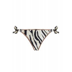 Antigel, La Tigre Blanc EBB0149, Γυναικείο Bikini Bottom με δέσιμο στο πλάι, ANIMAL PRINT