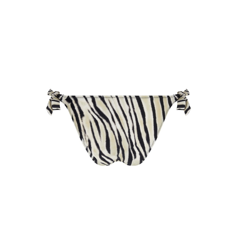 Antigel, La Tigre Blanc EBB0149, Γυναικείο Bikini Bottom με δέσιμο στο πλάι, ANIMAL PRINT