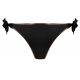 Antigel La Smartissime EBB0119, Γυναικείο Bikini Bottom με δέσιμο στο πλάι, ΜΑΥΡΟ