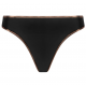 Antigel La Smartissime EBB0719, Γυναικείο Bikini Bottom  με μπρονζέ τελείωμα, ΜΑΥΡΟ