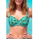 Antigel  LA PSYCHEDELIQUE FBB3599, Γυναικείο Μαγιό  Balconette Bikini Top με μπανέλα, ΤΥΡΚΟΥΑΖ