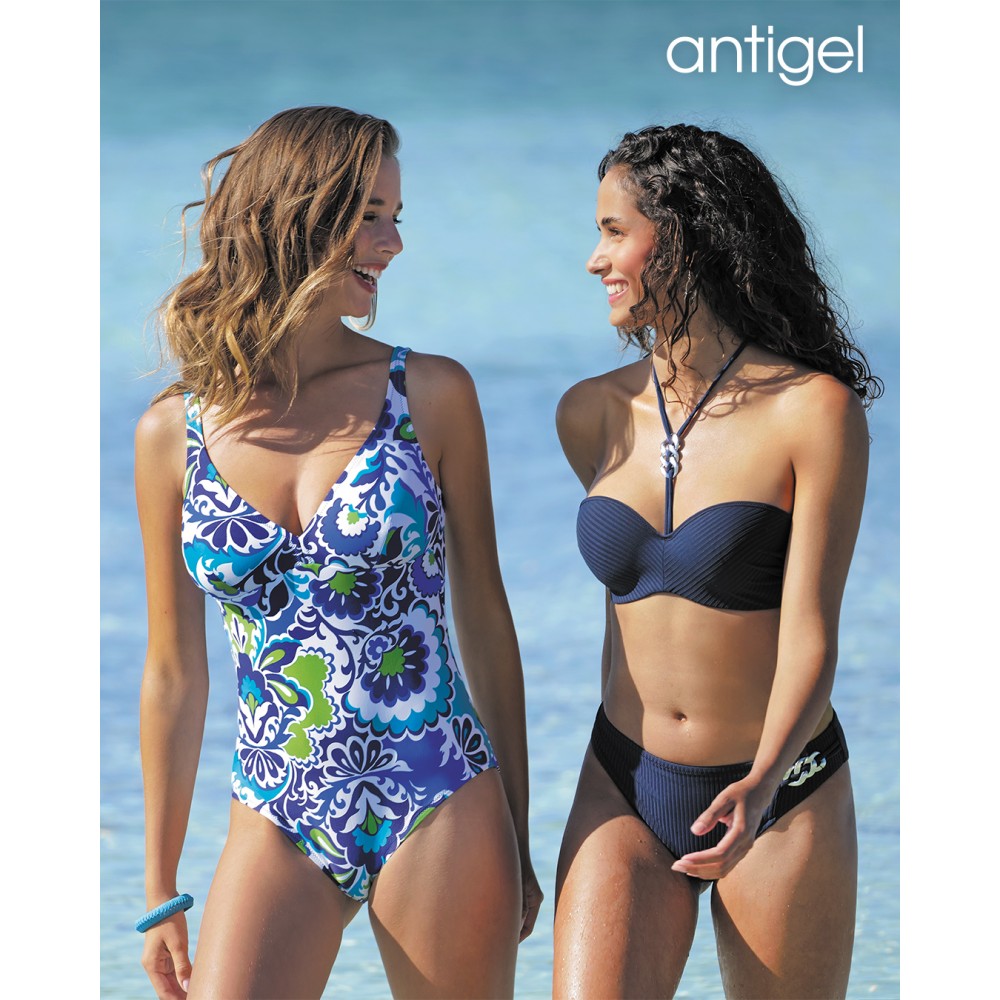 Antigel La Stricto Chic FBB1308, Γυναικείο BIkini Bottom με αλυσίδα, BLUE MARINE
