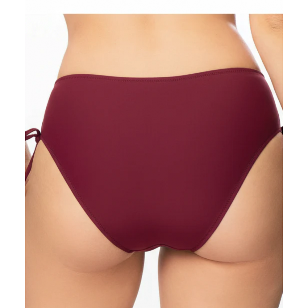 Antigel, LA CHIQUISSIMA FBB0614, Γυναικείο Bikini Bottom με αυξομείωση στο πλάι, ΔΑΜΑΣΚΗΝΙ