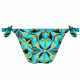 Antigel La Psychedelique  EBB0199, Γυναικείο Μαγιό Bikini Bottom με δέσιμο, ΤΥΡΚΟΥΑΖ