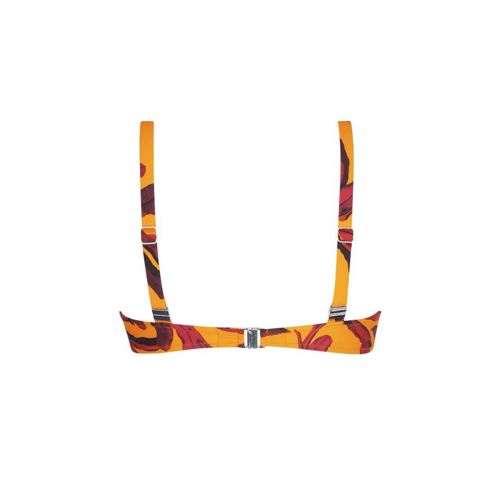 Antigel  La Melanesia  FBB3259, Γυναικείο Μαγιό Halter Bikini Top με μπανέλα,  ΚΡΟΚΙ
