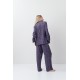 Aruelle ALIX, Γυναικεία Πυτζάμα Κουμπωτή Viscose, ANIMAL PRINT ΜΩΒ Aruelle ALIX, Γυναικεία Πυτζάμα Κουμπωτή Viscose, ANIMAL PRINT ΜΩΒ