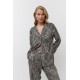 Aruelle LINNA, Γυναικεία Πυτζάμα Κουμπωτή Viscose, ANIMAL PRINT Aruelle LINNA, Γυναικεία Πυτζάμα Κουμπωτή Viscose, ANIMAL PRINT