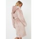 Aruelle "LARA" Γυναικεία ρόμπα Fleece Σταυρωτή με κουκούλα, ΣΟΜΟΝ Aruelle "LARA" Γυναικεία ρόμπα Fleece Σταυρωτή με κουκούλα, ΣΟΜΟΝ