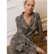 Aruelle LINNA,  Γυναικεία Πυτζάμα Κουμπωτή Viscose, ANIMAL PRINT