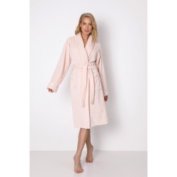 Aruelle Pearl, Γυναικεία Fleece Μακριά Ρόμπα, ΑΠΑΛΟ ΣΟΜΟΝ