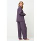 Aruelle SABINE, Γυναικεία Πυτζάμα Κουμπωτή Viscose, ΜΕΛΙΤΖΑΝΙ Aruelle SABINE, Γυναικεία Πυτζάμα Κουμπωτή Viscose, ΜΕΛΙΤΖΑΝΙ