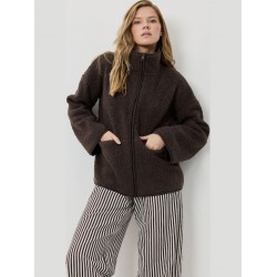 Aruelle Browney, Γυναικεία Ζακέτα Fleece με φερμουάρ, ΚΑΦΕ