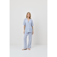 Aruelle Lullaby, Γυναικεία Πυτζάμα Κοντό Μανίκι σε Ανδρικό στυλ, ΣΙΕΛ