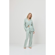 Aruelle Moss, Γυναικεία Πυτζάμα  Viscose σε Ανδρικό στυλ, ΒΕΡΑΜΑΝ