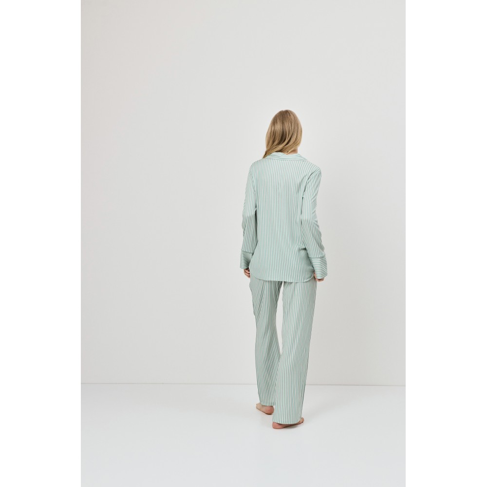Aruelle Moss, Γυναικεία Πυτζάμα  Viscose σε Ανδρικό στυλ, ΒΕΡΑΜΑΝ