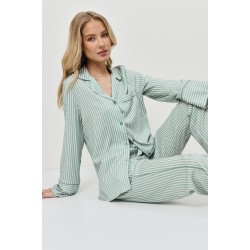 Aruelle Moss, Γυναικεία Πυτζάμα  Viscose σε Ανδρικό στυλ, ΒΕΡΑΜΑΝ