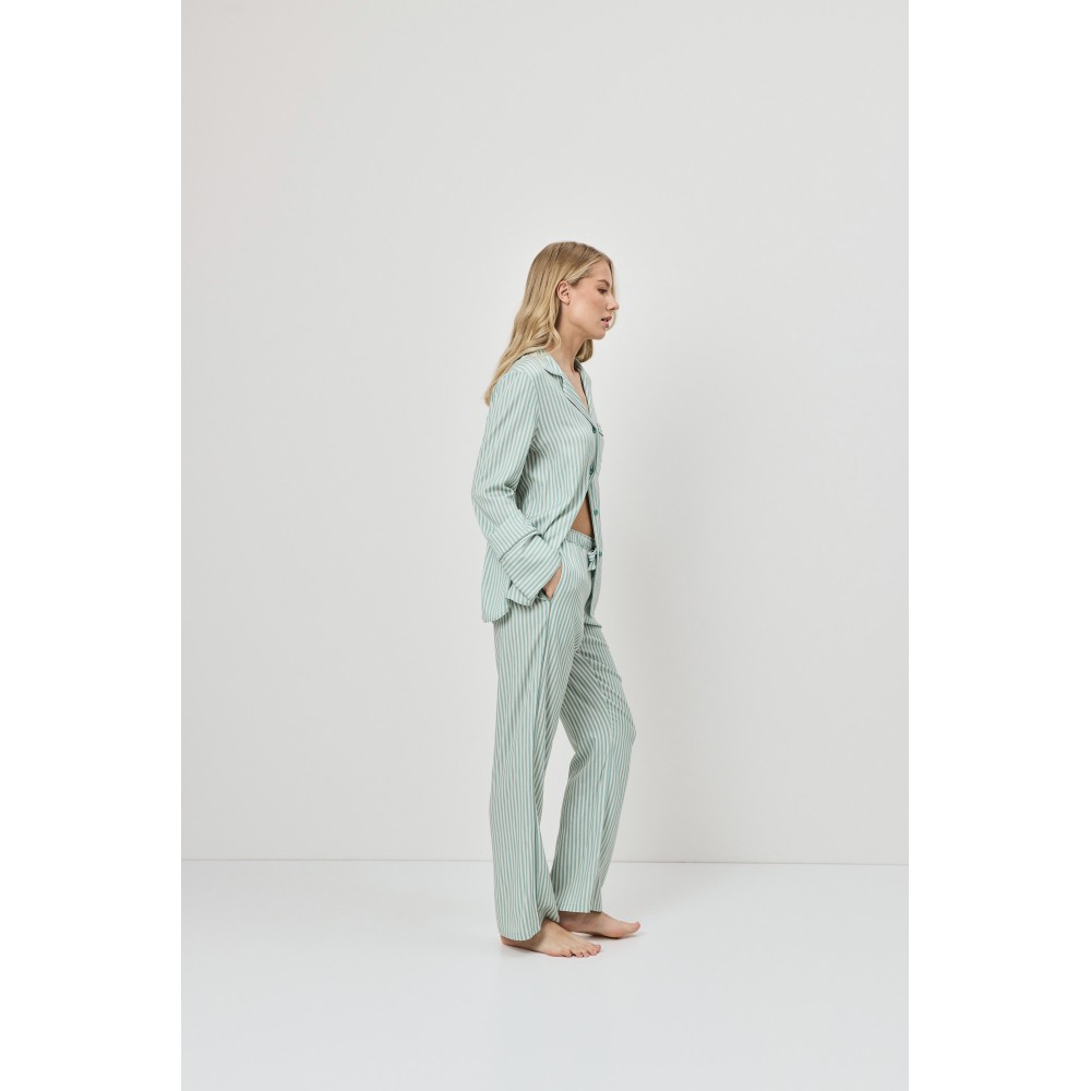 Aruelle Moss, Γυναικεία Πυτζάμα  Viscose σε Ανδρικό στυλ, ΒΕΡΑΜΑΝ