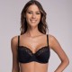 Ava 2111 Σουτιέν Soft Side Support για μεγάλο στήθος, χωρίς ενίσχυση με δαντέλα ΜΑΥΡΟ Ava 2111 Σουτιέν Soft Side Support για μεγάλο στήθος, χωρίς ενίσχυση με δαντέλα ΜΑΥΡΟ