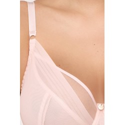 Ava Lingerie AV2231, Σουτιέν για μεγάλο στήθος με μπανέλα, ΡΟΖ