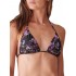 Bikini Top τρίγωνο Blu4U 22366126-02 με ήπια ενίσχυση "Black Paisley"