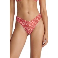 BLU4U 25365262-20, Γυναικείο Μαγιό Κυλοτάκι Brazilian  "RETRO RED", ΚΟΡΑΛΛΙ
