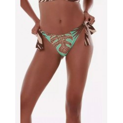 Bluepoint 25065057 "AFRICANA" Γυναικείο Bikini Slip με δέσιμο,  ΒΕΡΑΜΑΝ