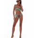 Bluepoint 25065152 "AFRICANA" Γυναικείο Bikini Slip Ψηλόμεσο με σούρα,  ΒΕΡΑΜΑΝ