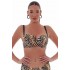 Bluepoint 25066041E, Γυναικείο Bikini Top Strapless "SPIRIT ANIMAL" με μπανέλα Cup E, ΜΠΕΖ-ΔΕΡΜΑ