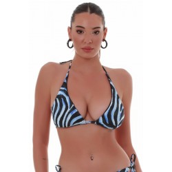 Bluepoint 25066042C, "SAFARI CHIC" Γυναικείο Bikini Top  Τριγωνάκι, ΣΙΕΛ