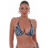 Bluepoint 25066042C, "SAFARI CHIC" Γυναικείο Bikini Top  Τριγωνάκι, ΣΙΕΛ