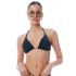 Bluepoint 25066097, Solid Bikini Top  Τριγωνάκι, ΜΑΥΡΟ