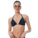 Bluepoint 25066097, Solid Bikini Top  Τριγωνάκι, ΜΑΥΡΟ