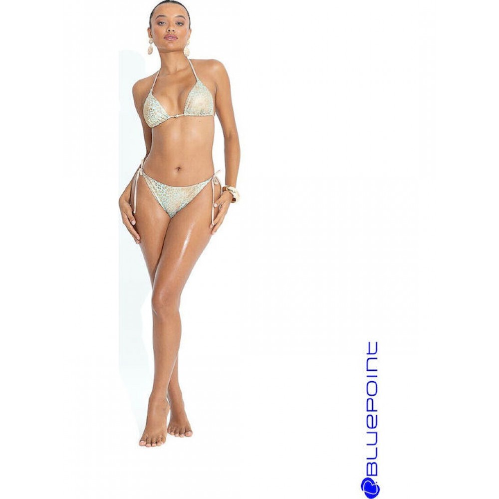 Bluepoint 26065010-09, Γυναικείο Μαγιό "WILD CAT"  Bikini Bottom, ΠΕΤΡΟΛ