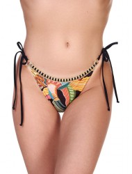 Bluepoint 26065054-02, Γυναικείο Μαγιό "HOT TROPIC"  Bikini Bottom, ΜΑΥΡΟ